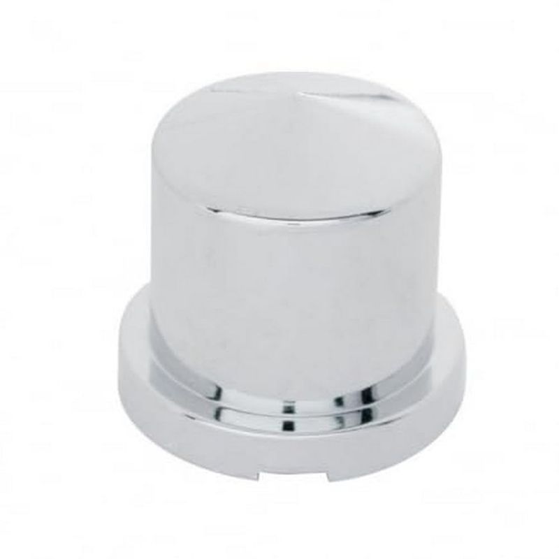 Chrome Plastic Wheel Nut Covers United Pacific 10057 Wheel Lug Nut Covers - 1.5" X 2.25" Chrome Plastic Push-On Caps (20 Pack) 20 Pack Lug Covers-517445