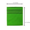 8 pcs Asian Exfoliating Bath Washcloth - Red & Green