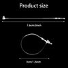 1000 Pcs Plastic Tag String Self-Locking Plastic Tag Fastener Plastic Hang Tags String Label Tagging Tool, 3inch