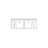 2 Pcs Planer Blades Skil 82x29x3 Type: 96H