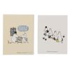 Sunstar Stationery S2825260 Moomin Sticky Notes, Book-shaped, Blue