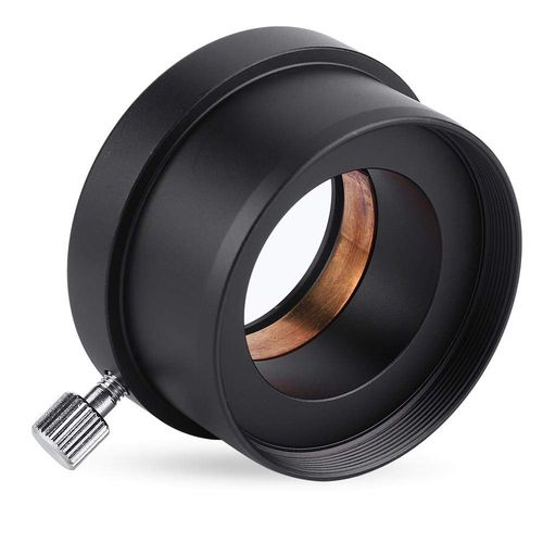 Astronomy Telescope Eyepiece Adapter, Professional Metal 2 Inch to 1.25 Inch Telescope Eyepiece Mount Lens Adapter Ring