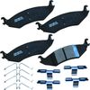 Bendix Premium Semi Metallic Rear Brake Pads For Ford E-150  2004 2007 (SBM1046)