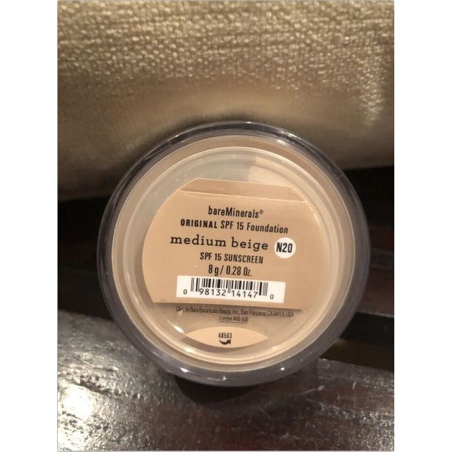 BareMinerals Foundation MEDIUM BEIGE - N20 8g