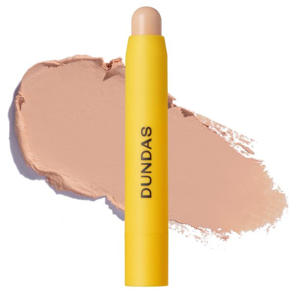 Dundas Undercover Enhancer Concealer Stick (Neutral Peach), Face Makeup for Natural Glowy Finish, Blurs Imperfections & Under Eye, Lightweight Medium Coverage, For All Skin Types, Gender Neutral