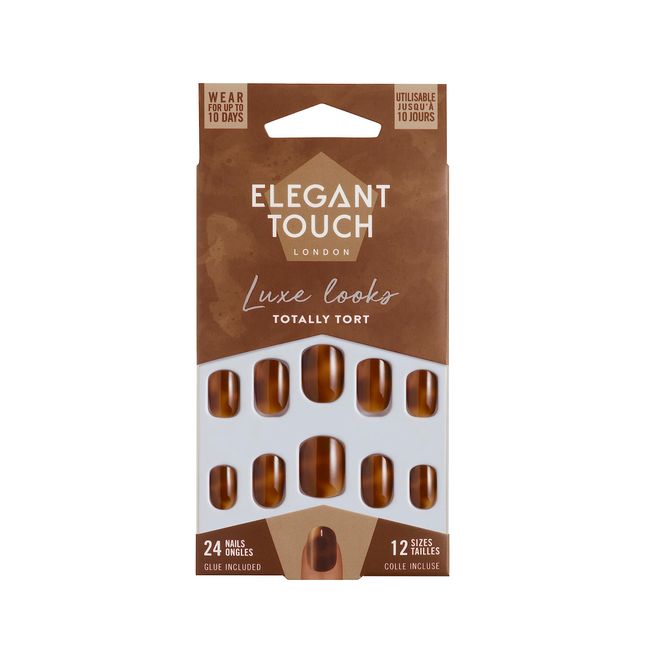 Elegant Touch Luxe Looks Nails Totally Tort