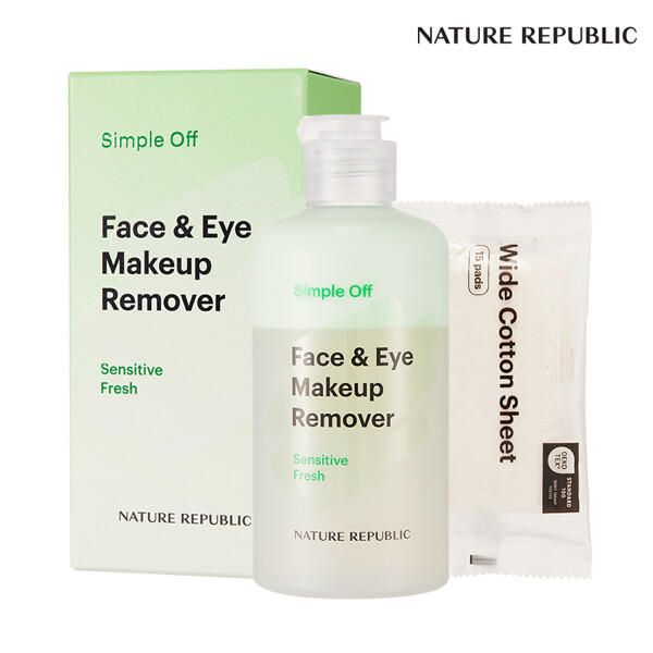 Simple Off Face &amp; Eye Makeup Remover Sensitive Fresh Special Set