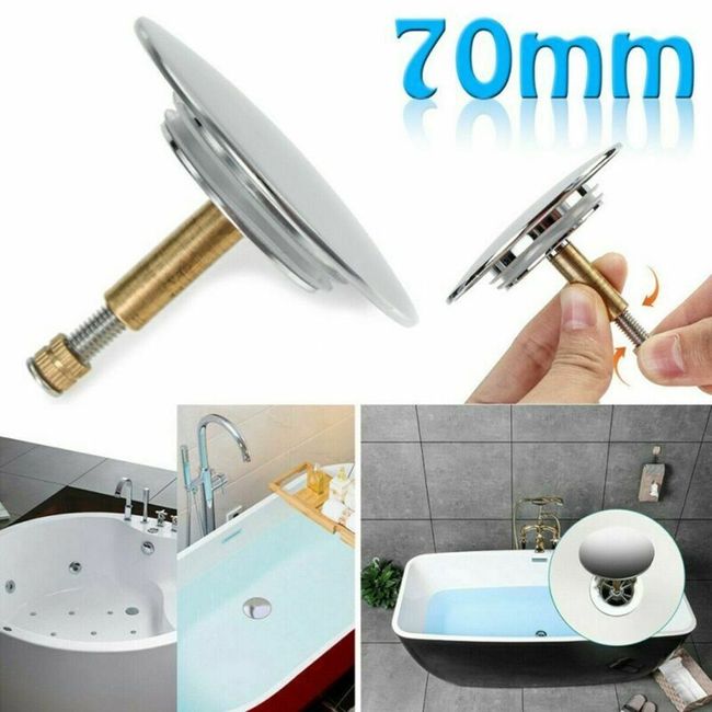 Bathroom Sink Drain Pop Stopper, Bath Stopper Drain Filter