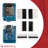 AZDelivery 3 x D1 Mini NodeMcu with ESP8266-12F with USB-C Connection WLAN Module CH340G Lua Compatible with Arduino Includes E-Book