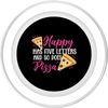 Happy Pizza Design For Pizzeria Eater PopSockets PopGrip for MagSafe