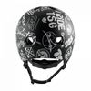 TSG Meta Graphic Design Children's Helmet, Black/White