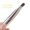 COSHINE 2pcs Super Thin Blade Foundation Makeup Brush, Soft Synthetic Bristles Makeup Brushes