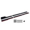 For Kia Stinger 78.7" Lower Side Skirts Extension Rocker Panels Splitter Kit