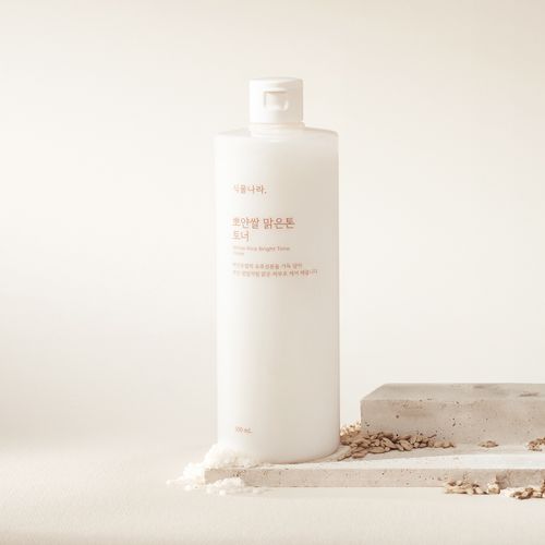 Plant Kingdom White Rice Clear Tone Toner 500mL + Lotion 300mL 2-piece set