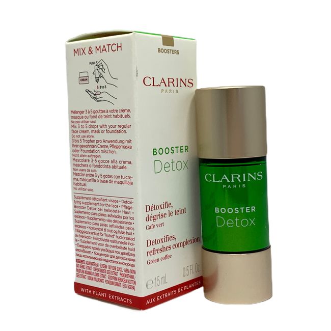 Clarins Booster Detox Detoxifies,Refreshes complexion Green Coffee 15ml/0.5fl.oz