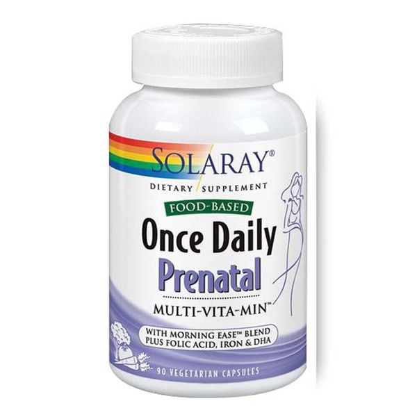 Once Daily Prenatal 90 Caps  by Solaray