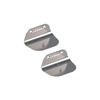 LEZYNE Stainless Pedal Hook Silver, 3 Psc Set