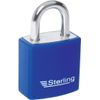 Sterling APL022P APL Padlock, Red/Blue, 20mm