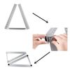 4x Solar Panel RV Tilt Mount Brackets Boat Rooftop Flat Surface Adjustable Frame