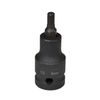 M5 x 55mm 1/2” Drive Short Impact Impacted Allen Hex Key Socket by Bergen