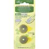 clover Rotary Blade Refill Pack: 28mm x 2, x2, Silver