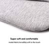 Kimkoo Sleep Mask-Eye Mask for Sleeping, Sleeping Mask Blocking Out Light Perfectly for Women and Men, Soft and Comfortable Blindfold for Travelling, with Pouch (Black+Gray)