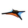 Mid Century Modern Sunburst Wall Clock – 15” 3D Printed Atomic Design