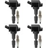 Ignition Coil & Iridium Spark Plug for 2016-2020 Kia  Optima 2.0L/2.4L UF764