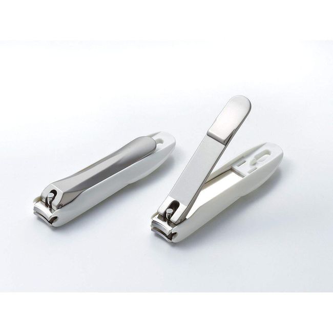 Green bell stainless steel catcher nail clippers (straight blade