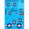 Print Scale Decals 1/48 P-47C/D RAZORBACK THUNDERBOLT 61st & 62nd FS Part 1