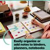 Post-it 680BP2 Standard Page Flags in Dispenser, Bright Pink, 100 Flags/Dispenser