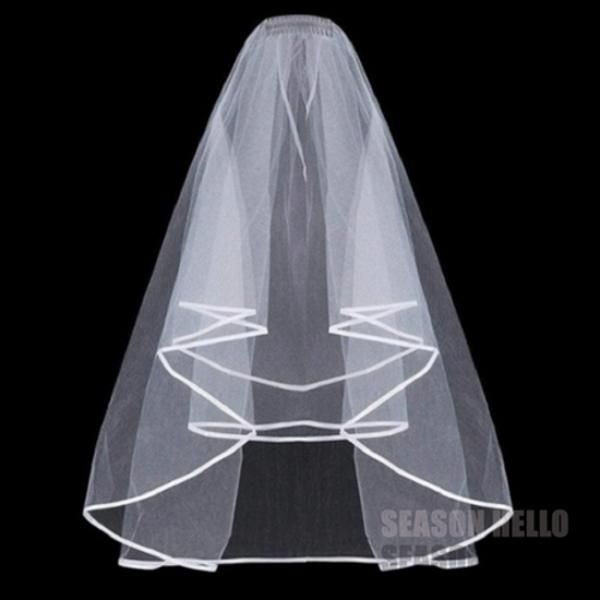 Season Hello Self Wedding Photography Props Line Veil Veil Bridal Veil Wedding Veil Wedding Hairpin