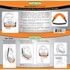 Quality Time Beard Neckline Shaper Guide; A Hands-Free, Flexible and Adjustable Beard Template, Do-it-yourself Neck Haircut Trimmer Tool Kit - Beard Lineup Shaping Stencil, Made in USA, Patented
