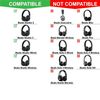 Ear Covers Pads for Beats Studio 2.0, Studio 3 Wired & Wireless, B0500, B0501