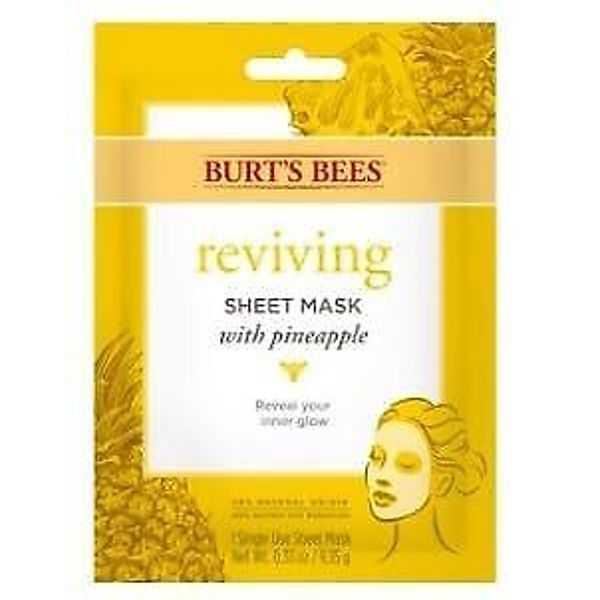 Burt's Bees Reviving Pineapple Sheet Mask