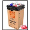 42 Gal. Kraft 100% Recycled Disposable Trash Can Box
