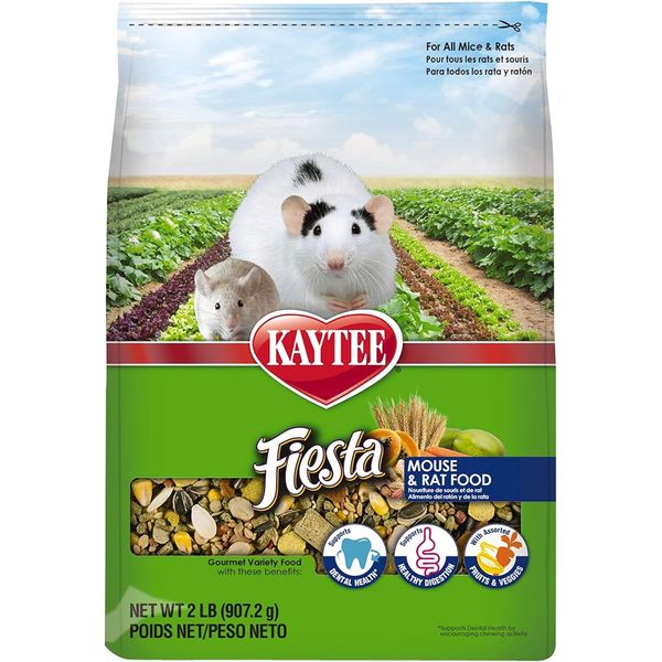 Fiesta Mouse and Rat Food, 2-Lb Bag