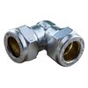 Plumb-Pak PFC03 15mm Chrome Plated Compression Elbow