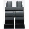 Lego Castle Dark Bluish Gray Minifig Legs with Black Boots Pattern