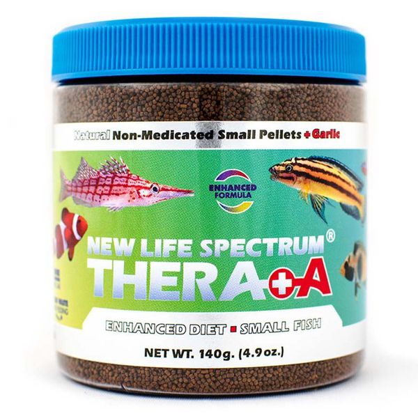 New Life Spectrum THERA +A Small Pellet 140g Health & Color Enhancing Fish Food