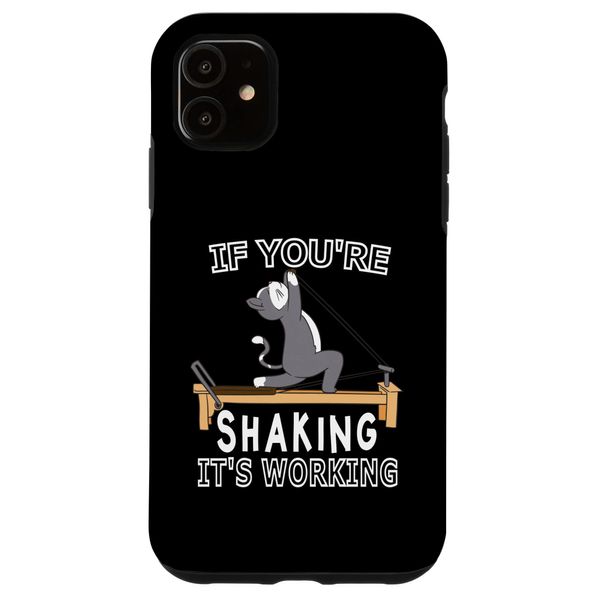 iPhone 11 Pilates cat Reformer Pilates If you're shaking it's working Case