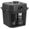 Utility Sink Pump Laundry Sink Drain Pump System 1/3 HP 2900 GPH 25ft Head