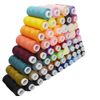 60 Colors Sewing Thread Spools 250 Yards Each Polyester All Purpose for Hand and Machine Sewing