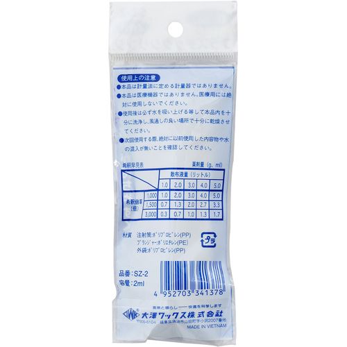 Boll purasutikkusirinzi 2ml Sz – 2