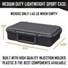 MY CASE BUILDER - 1 Pistol 2 Magazine + Accessory Lightweight Waterproof Single Gun Case - Custom Foam Insert