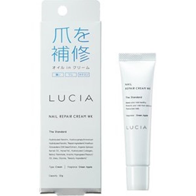 [Japan Zetoc] Lucia Nail Repair Cream Double Keratin 12g [Cosmetics]