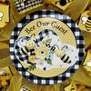 Bee Our Guest Spring Summer Welcome Wreath Handmade Deco Mesh