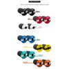 GORIX Gorix Bar End Cap Bicycle End Plug (2 Pieces) (GX-BEND) (Black)