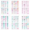 Unicorn Nail Stickers, Cute, Children, Just Stick on Manicure Set, Children's Stickers, Women's Holiday, Fanoshon Character Design, 200 Types to Choose from Ultra-Thin, Stackable, Birthday Party