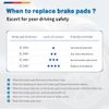 Rear Ceramic Brake Pads Kit for 2003 2004 Dodge Dakota All Models